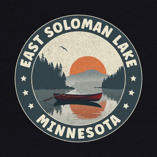 East Soloman Lake Minnesota Sunset by turtlestart
